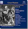 "J. S. Bach: Piano@Transcriptions Volume2"(NAXOS Histrical 8.111119)CDWPbg