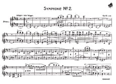 「J. ブラームス(作曲者編)/交響曲 第2番 ニ長調 Op.73」サンプルへ